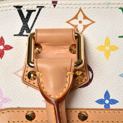Louis Vuitton Monogram Multicolor Alma White 9 of 9