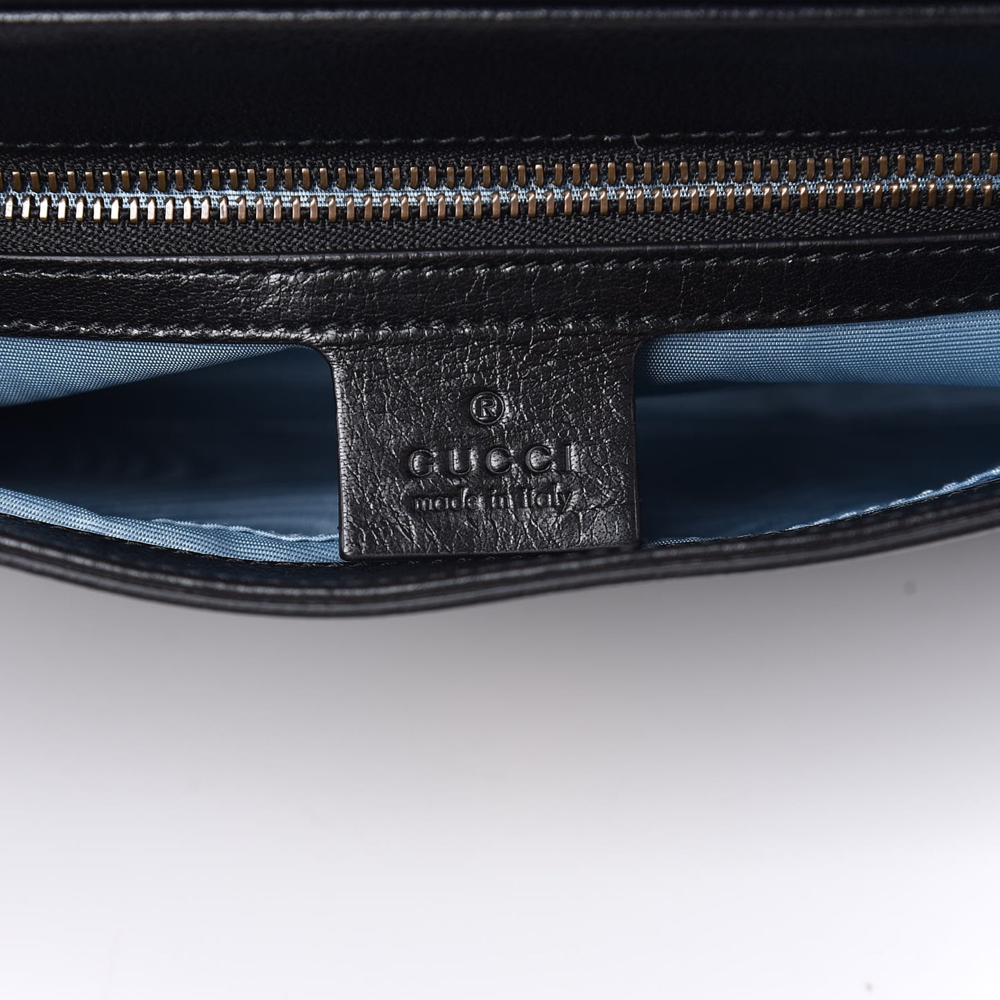 Calfskin Diagonal GG Medium Thiara Double Envelope Shoulder Bag Emerald Green Black
