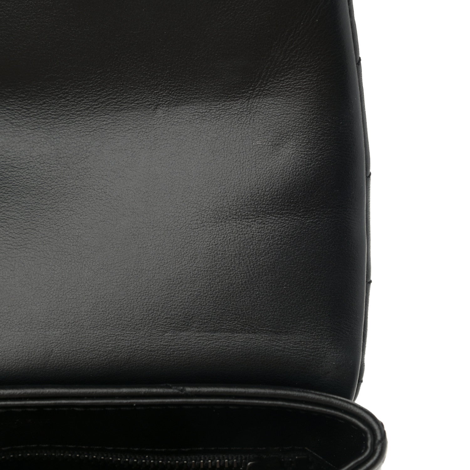 Saint Laurent Calfskin Y Quilted Monogram Monochrome Toy Loulou Crossbody Bag Black 10 of 10