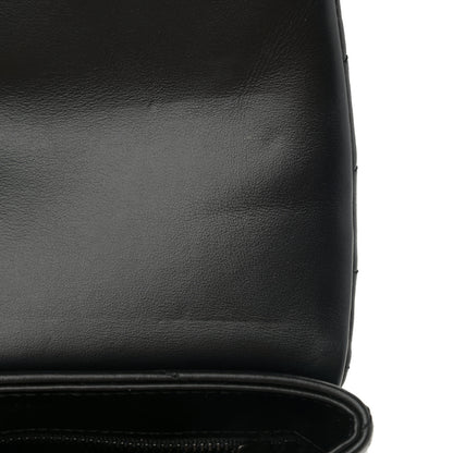 Saint Laurent Calfskin Y Quilted Monogram Monochrome Toy Loulou Crossbody Bag Black 10 of 10