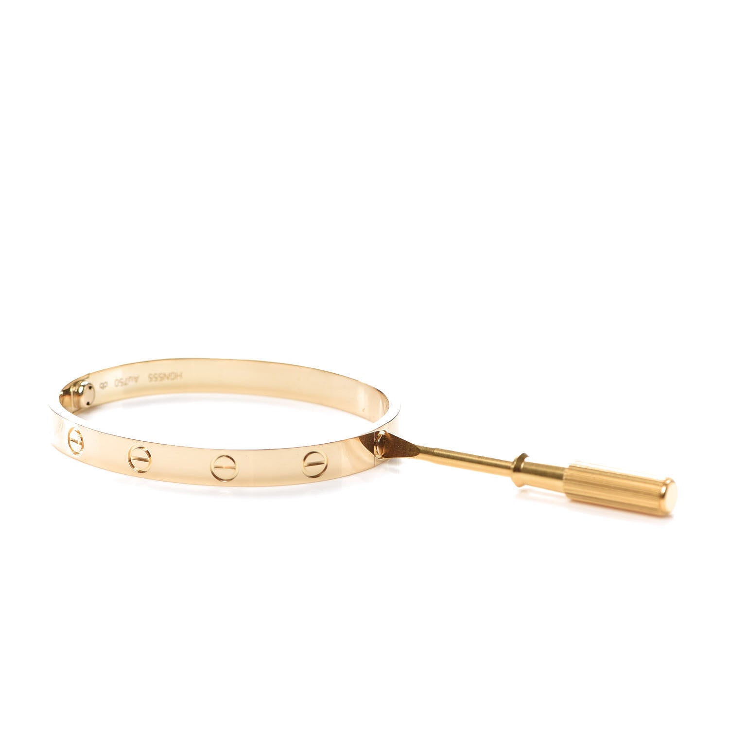 Cartier 18K Yellow Gold LOVE Bracelet 16 6 of 8