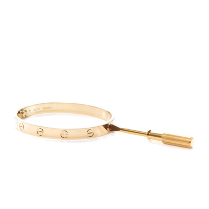 Cartier 18K Yellow Gold LOVE Bracelet 16 6 of 8