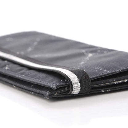 Chanel Nylon Travel Flap Wallet Black 10 of 10
