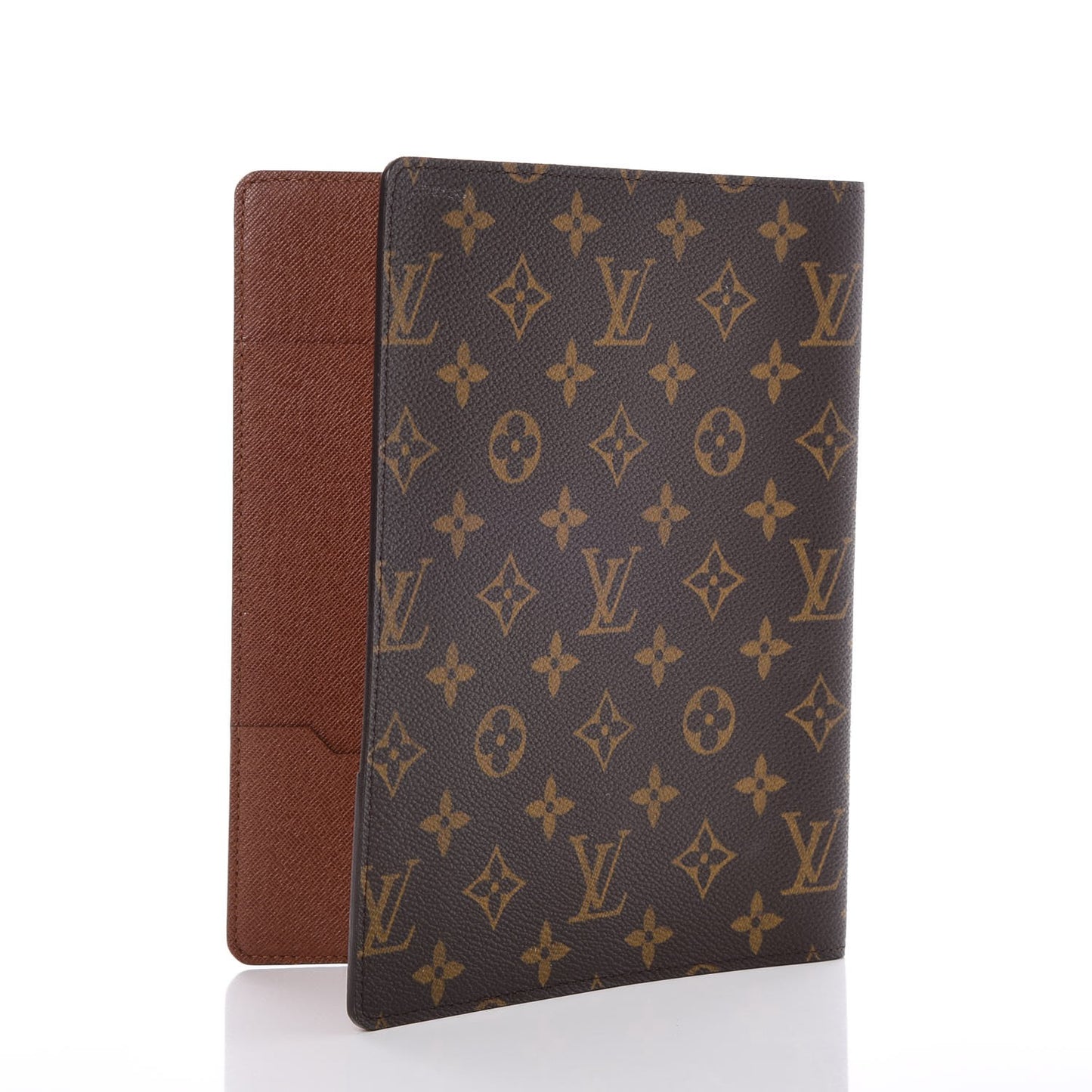 Monogram Desk Agenda Cover