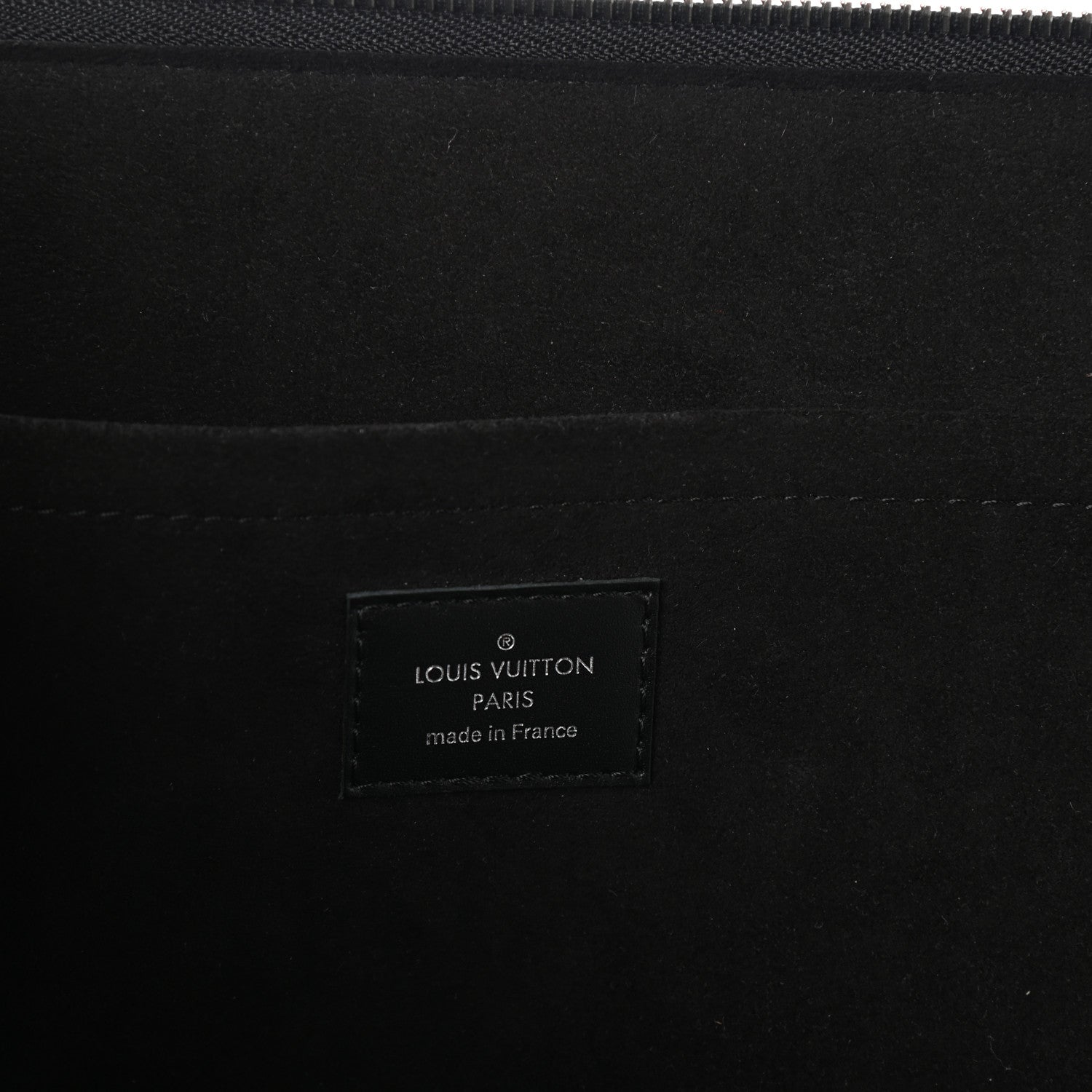 Louis Vuitton Epi Poche Documents Portfolio Case 39 Black 6 of 6