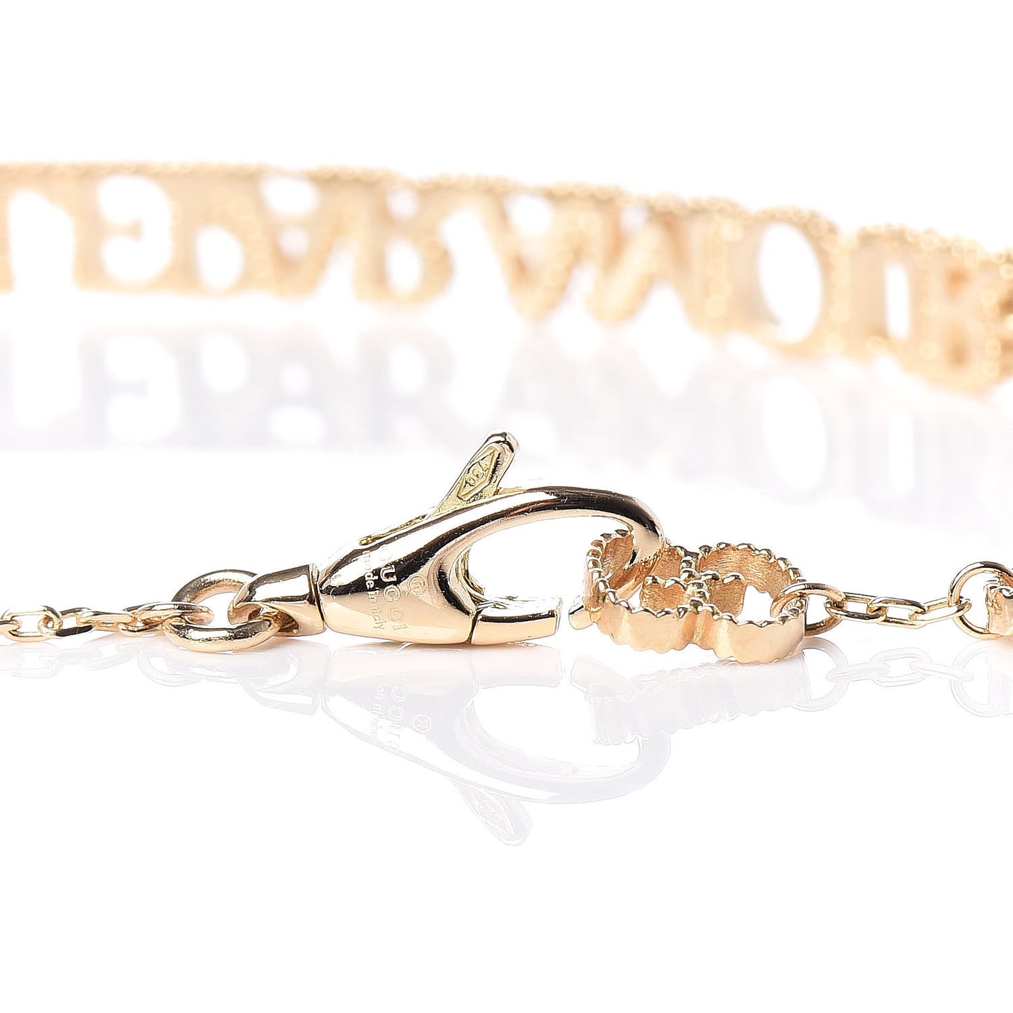 18K Yellow Gold L'Aveugle Par Amour Bracelet