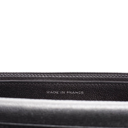 Chanel Caviar Sevruga Wallet On Chain WOC Black 7 of 8