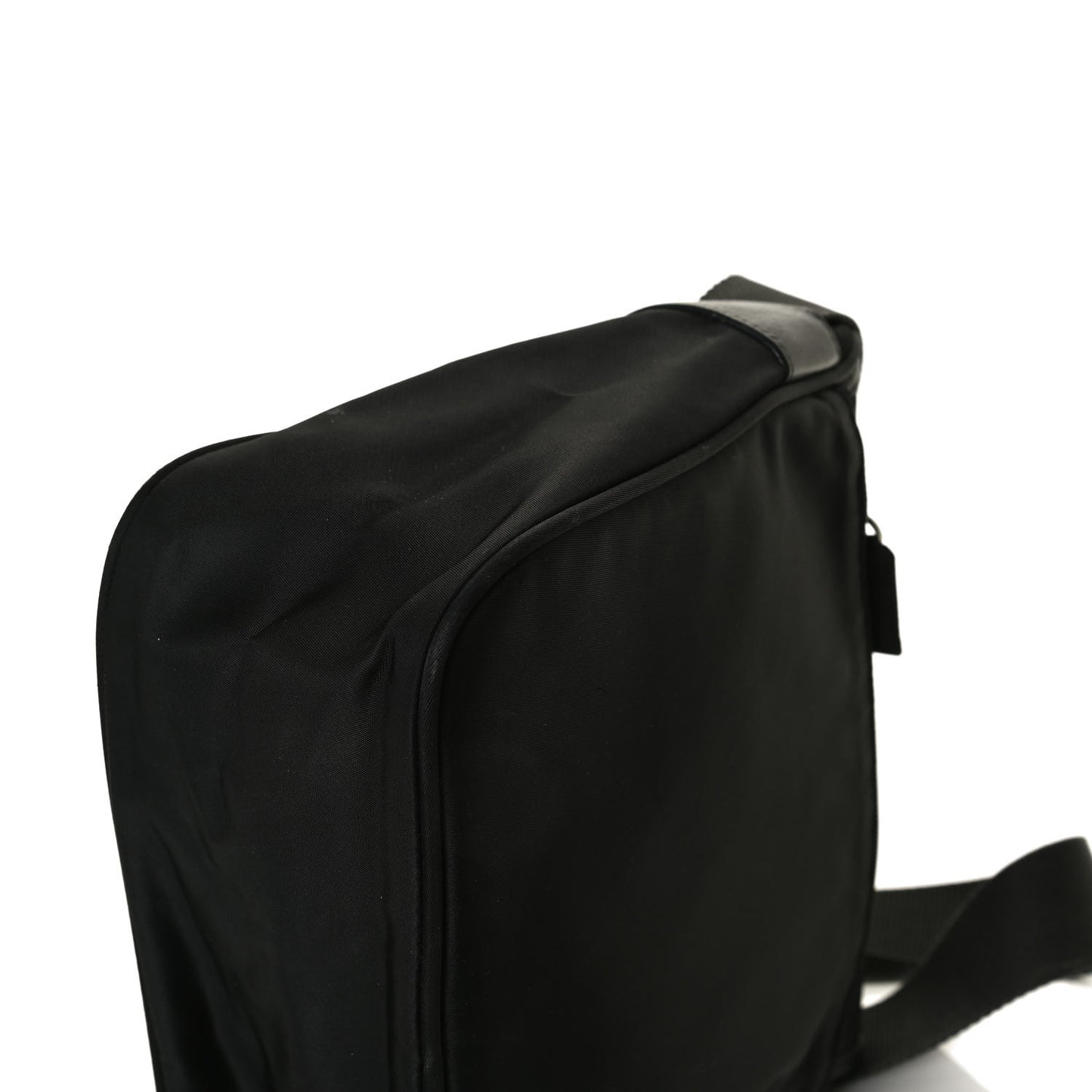 Nylon Vela Sport Messenger Bag Black