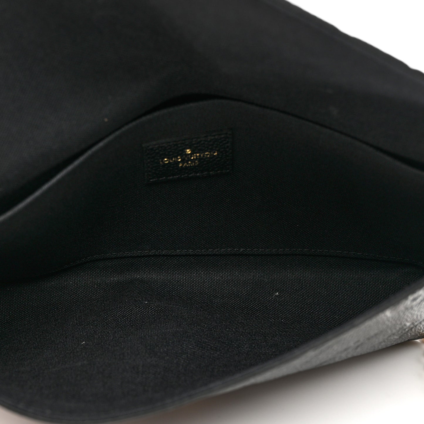 Empreinte Pochette Felicie Chain Wallet Black