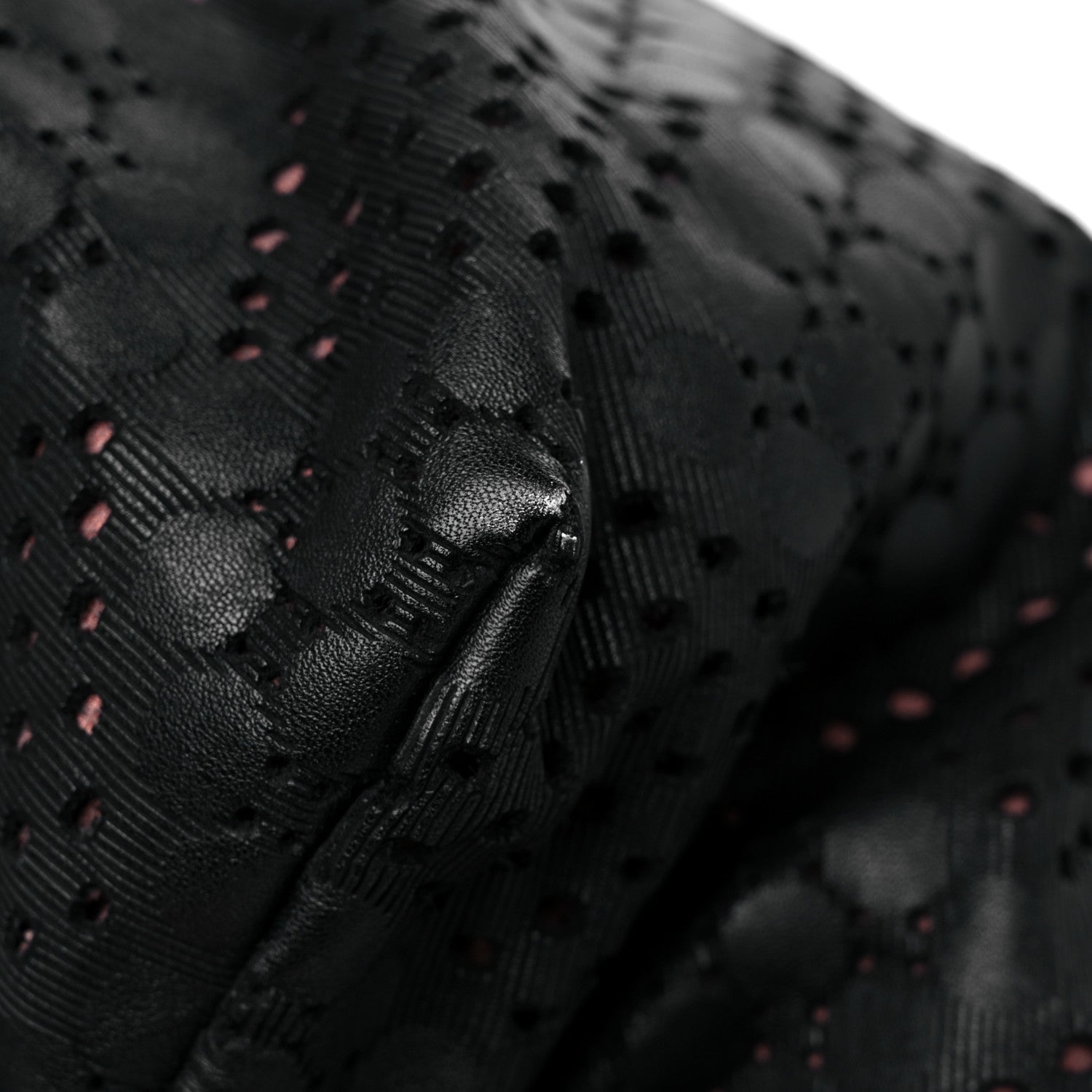 Jimmy Choo Calfskin Laser Cut Black 10 of 15