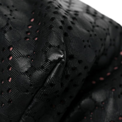 Jimmy Choo Calfskin Laser Cut Black 10 of 15