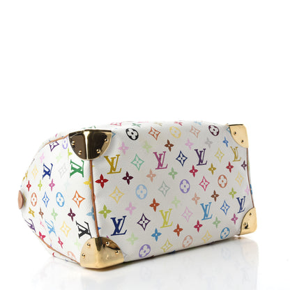Louis Vuitton Monogram Multicolor Speedy 30 White 4 of 10