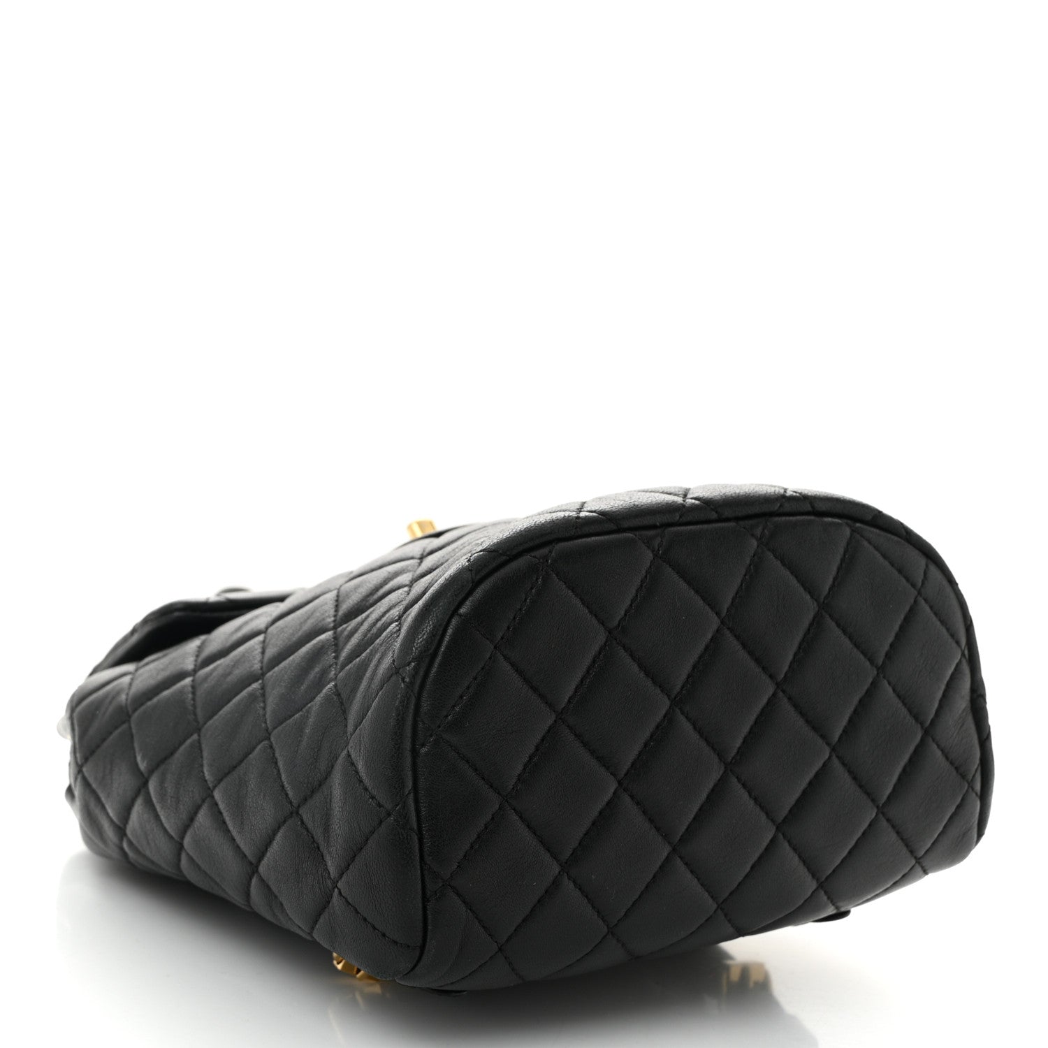 Chanel Lambskin Quilted Mini Urban Spirit Backpack Black 4 of 12