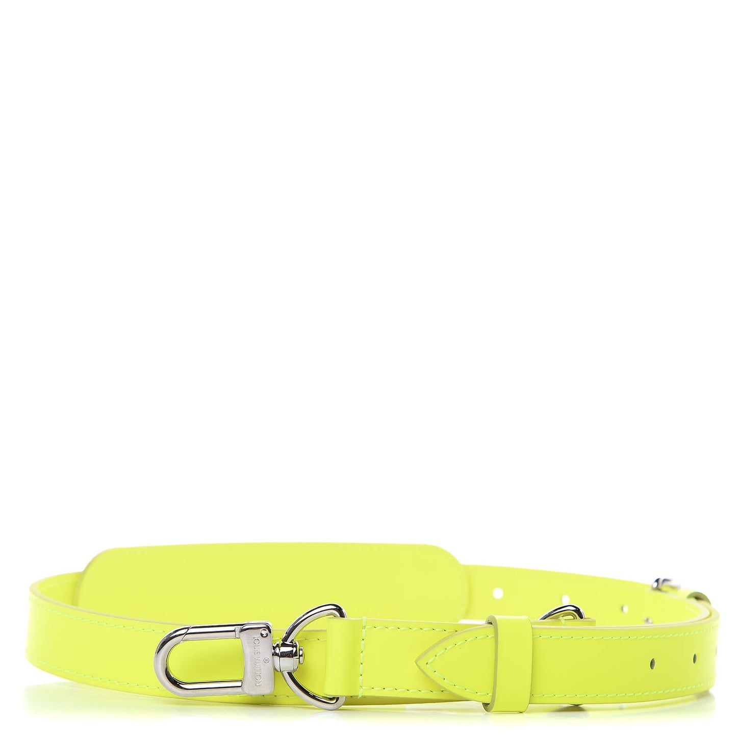 Calfskin Adjustable Keepall Bandouliere Shoulder Strap Yellow