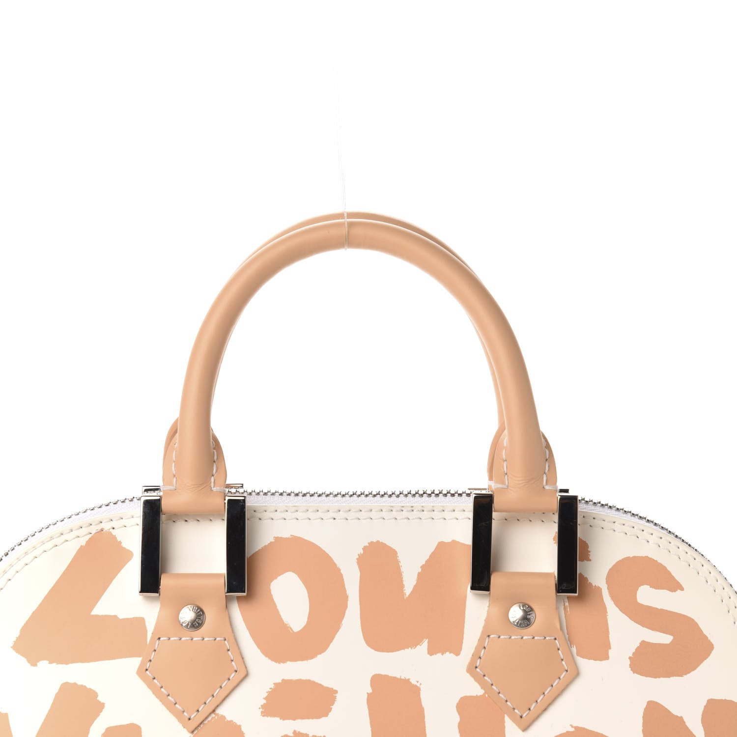 Louis Vuitton Graffiti Alma MM Peach 10 of 10