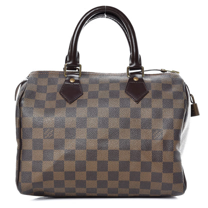 Louis Vuitton Damier Ebene Speedy 25 1 of 10