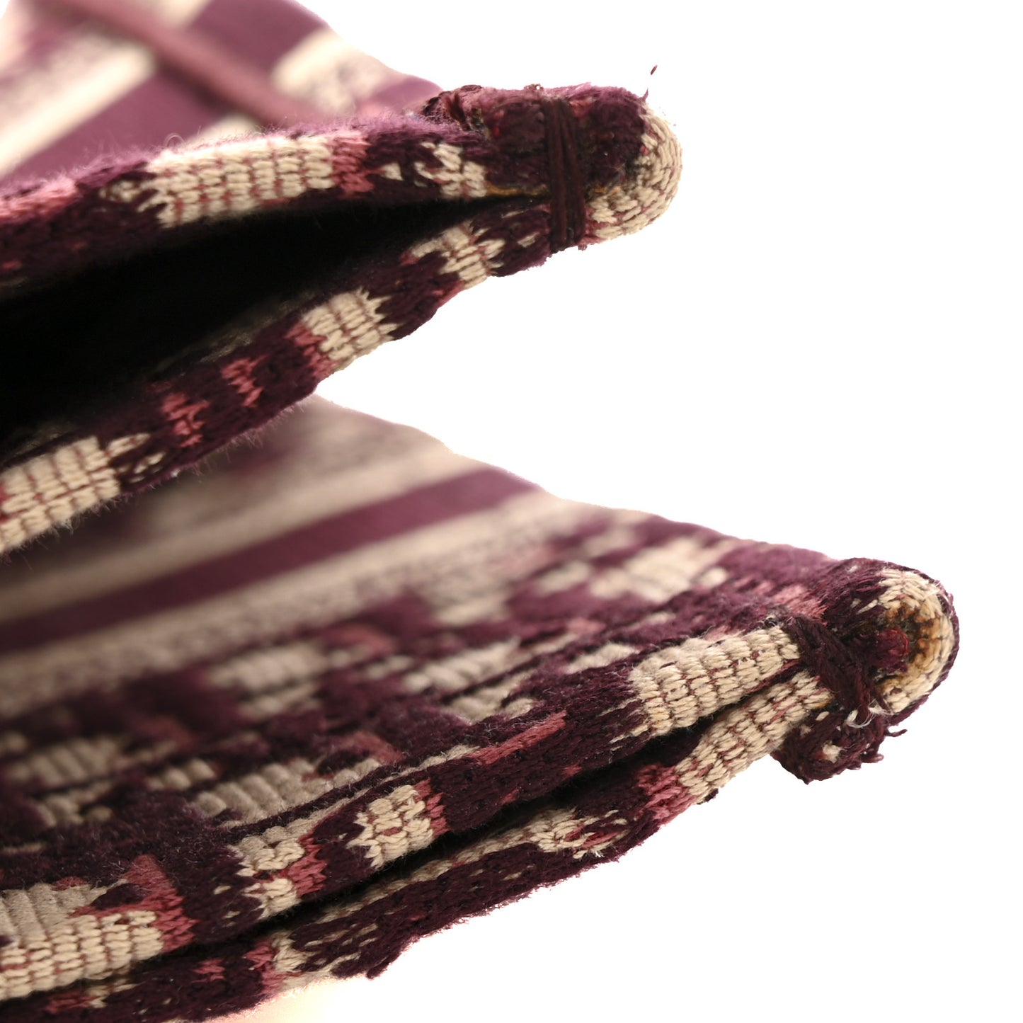 Oblique Medium Book Tote Burgundy Multicolor