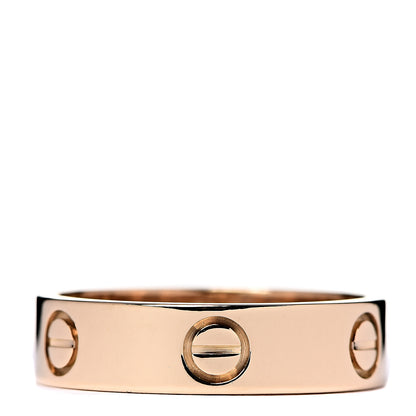Cartier 18K Yellow Gold 5.5mm LOVE Ring 59 8.75 1 of 3