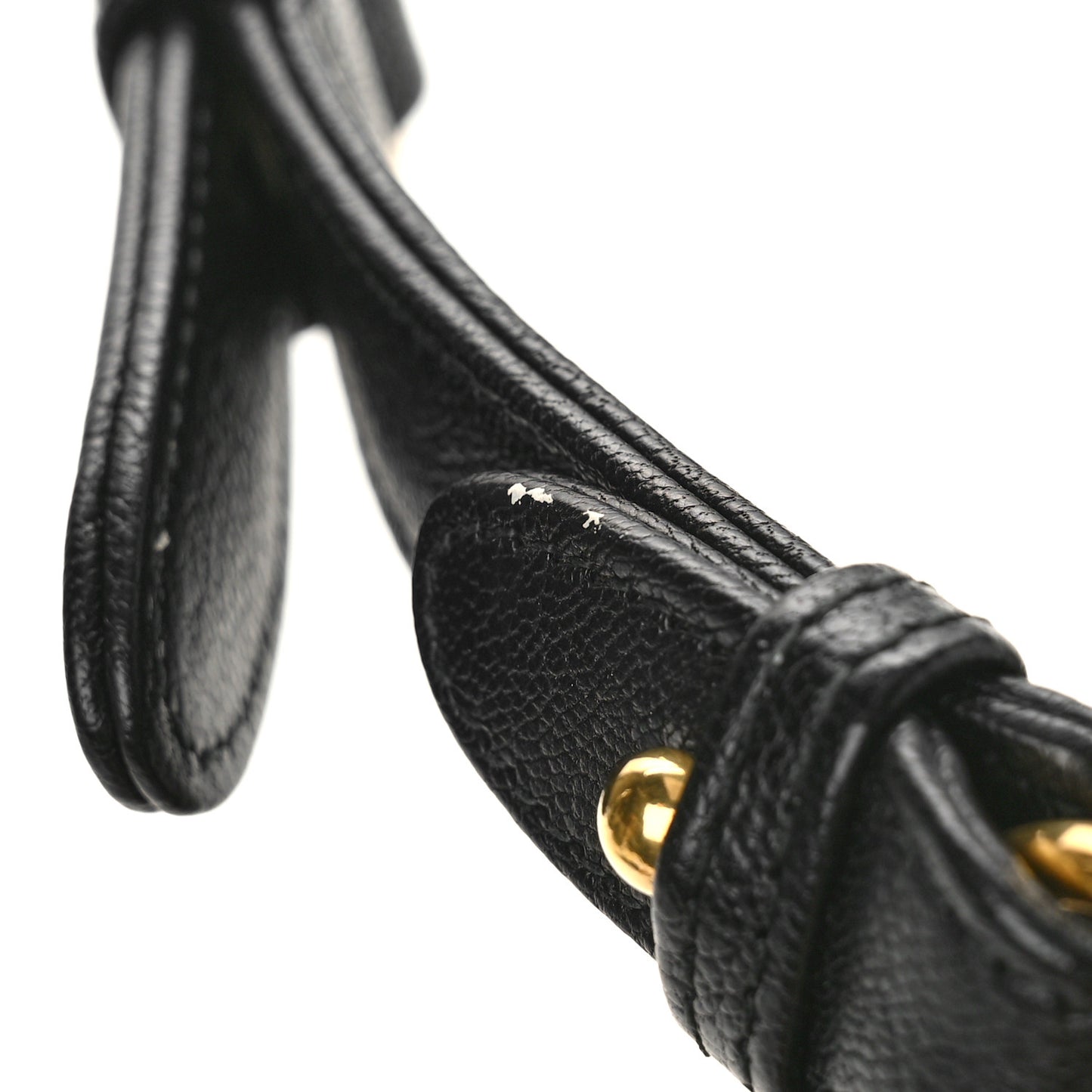 Goatskin Small Aphrodite Shoulder Bag Black