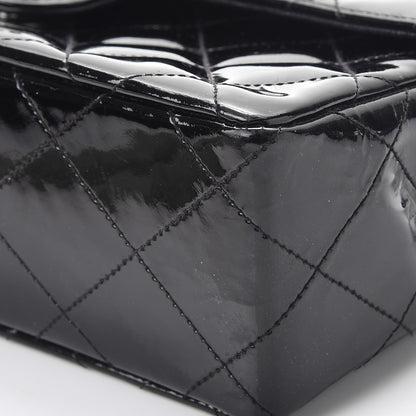Chanel Patent Quilted Medium Single Flap Black 9 of 9