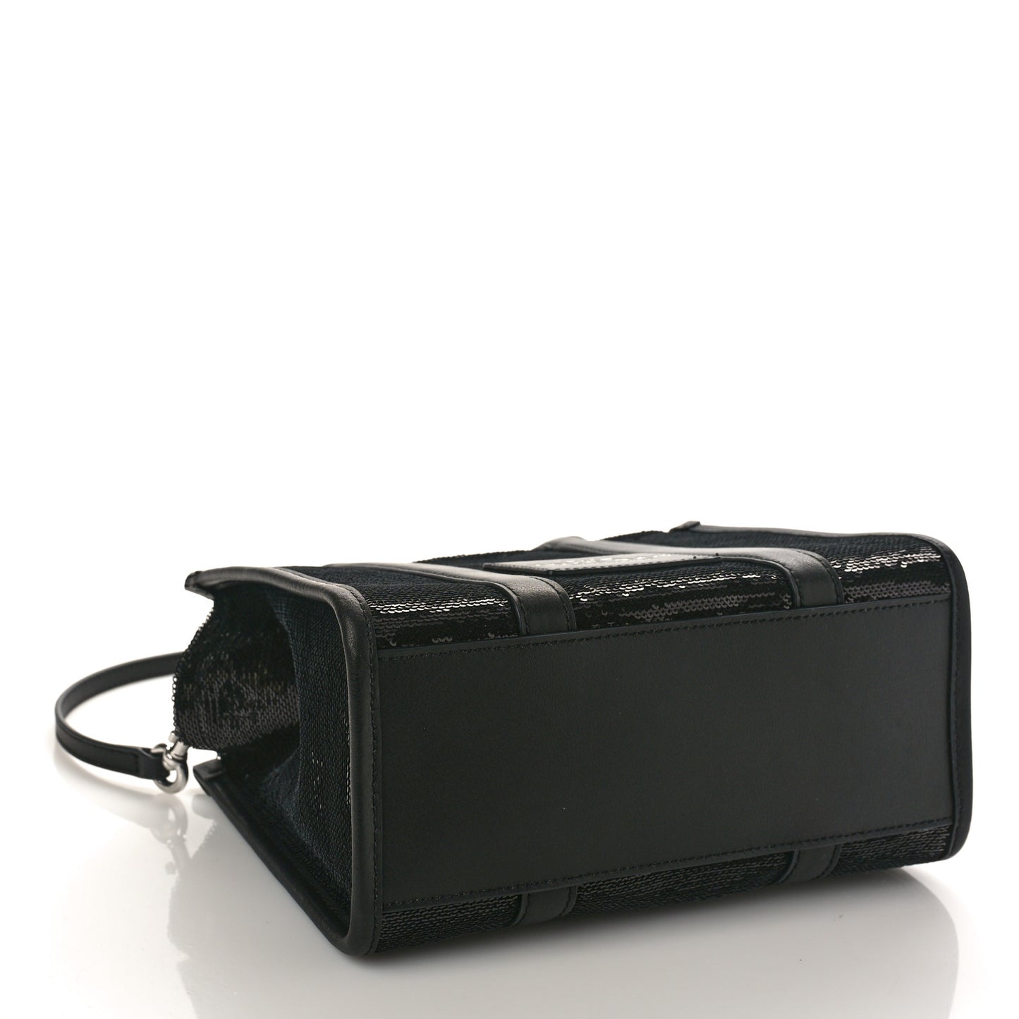 Sequin Small The Tote Bag Black