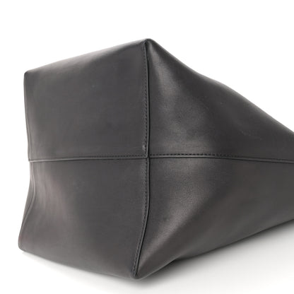 The Row Grained Calfskin Large N/S Park Tote Black 10 of 10