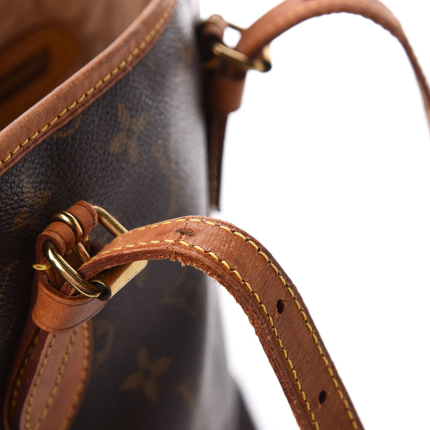 Louis Vuitton Monogram Petit Bucket 23 14 of 15