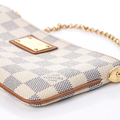 Louis Vuitton Damier Azur Pochette Milla MM 11 of 12