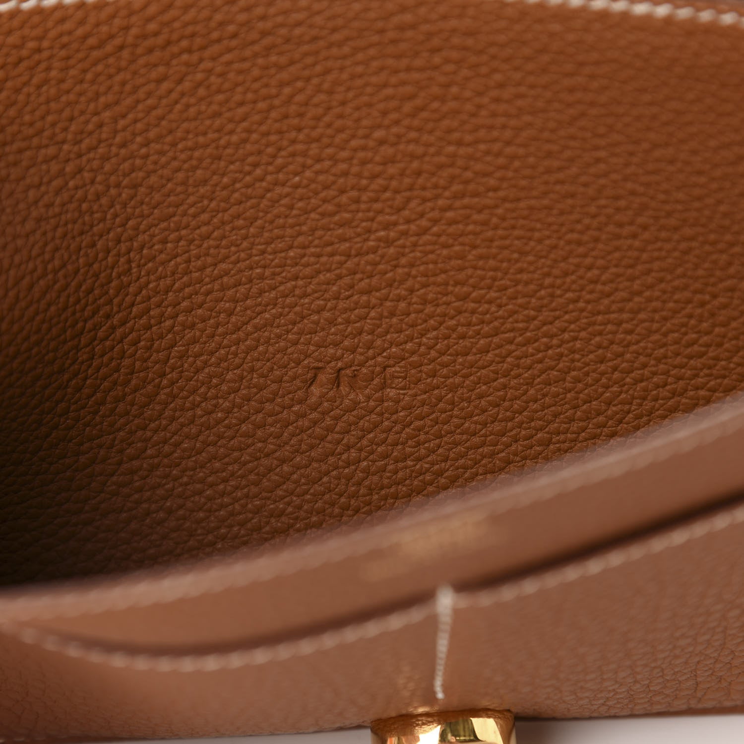 Hermes Togo Dogon Duo Wallet Gold 8 of 9