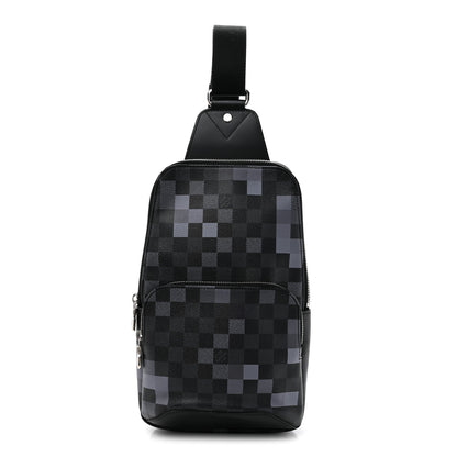 Louis Vuitton Damier Graphite Pixel Avenue Sling Backpack Gris 1 of 10