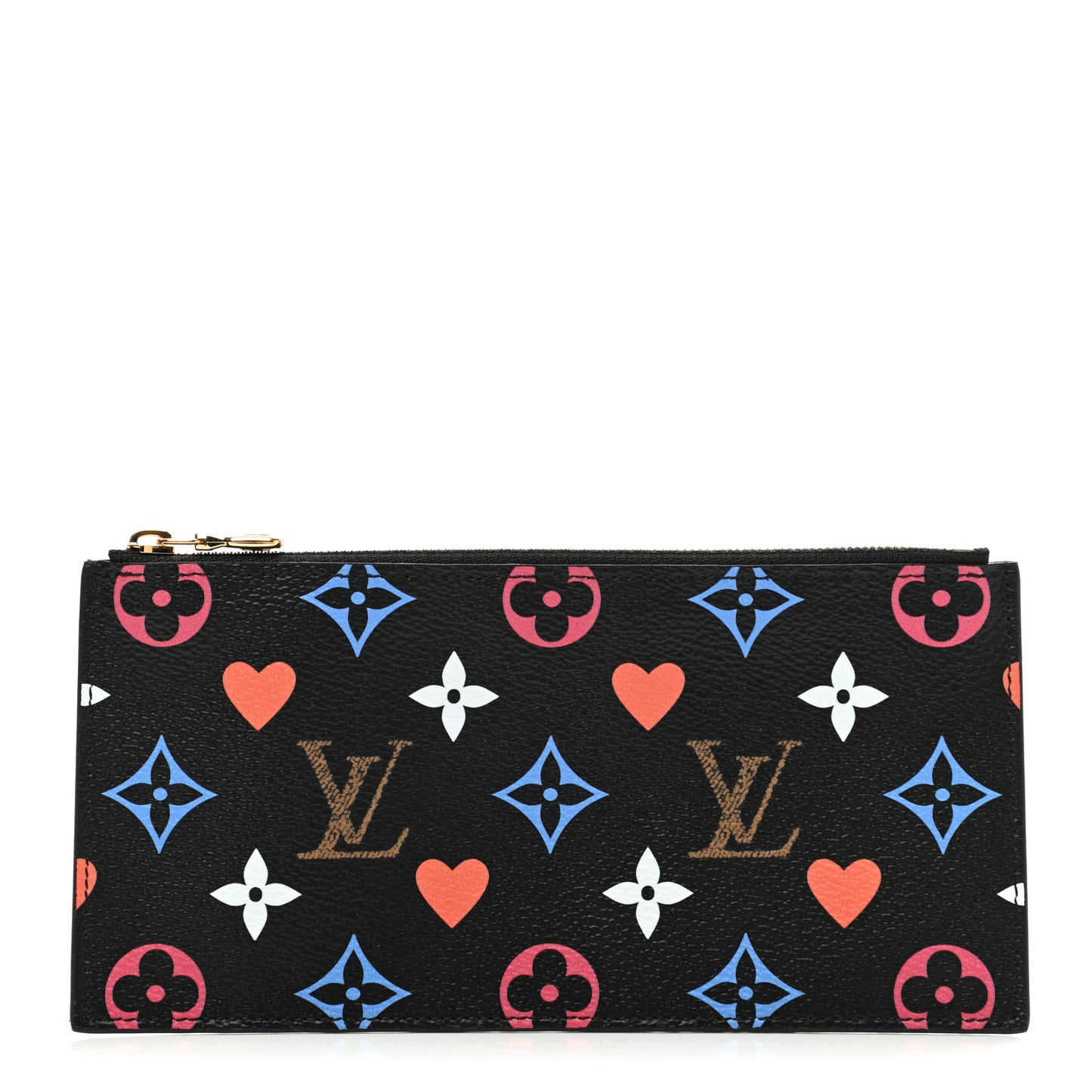 Game On Felicie Chain Wallet Zippered Insert Black