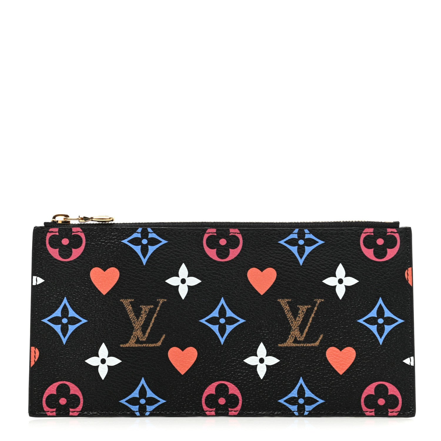 Louis Vuitton Game On Felicie Chain Wallet Zippered Insert Black 1 of 6
