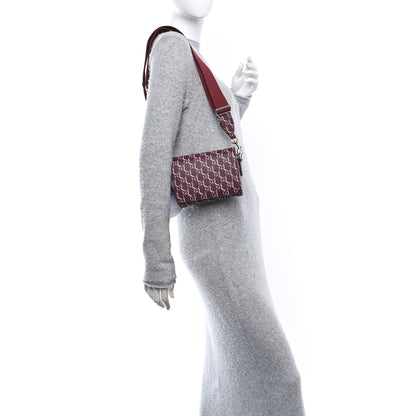 Gucci GG Shadow Monogram Super Mini Shoulder Bag Rosso Ancora Red 2 of 10