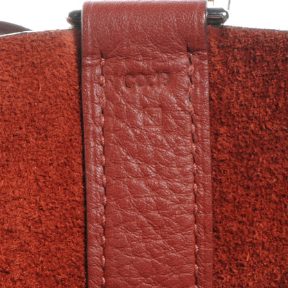 Hermes Taurillon Clemence Picotin Lock TGM Rouge Garance 7 of 7
