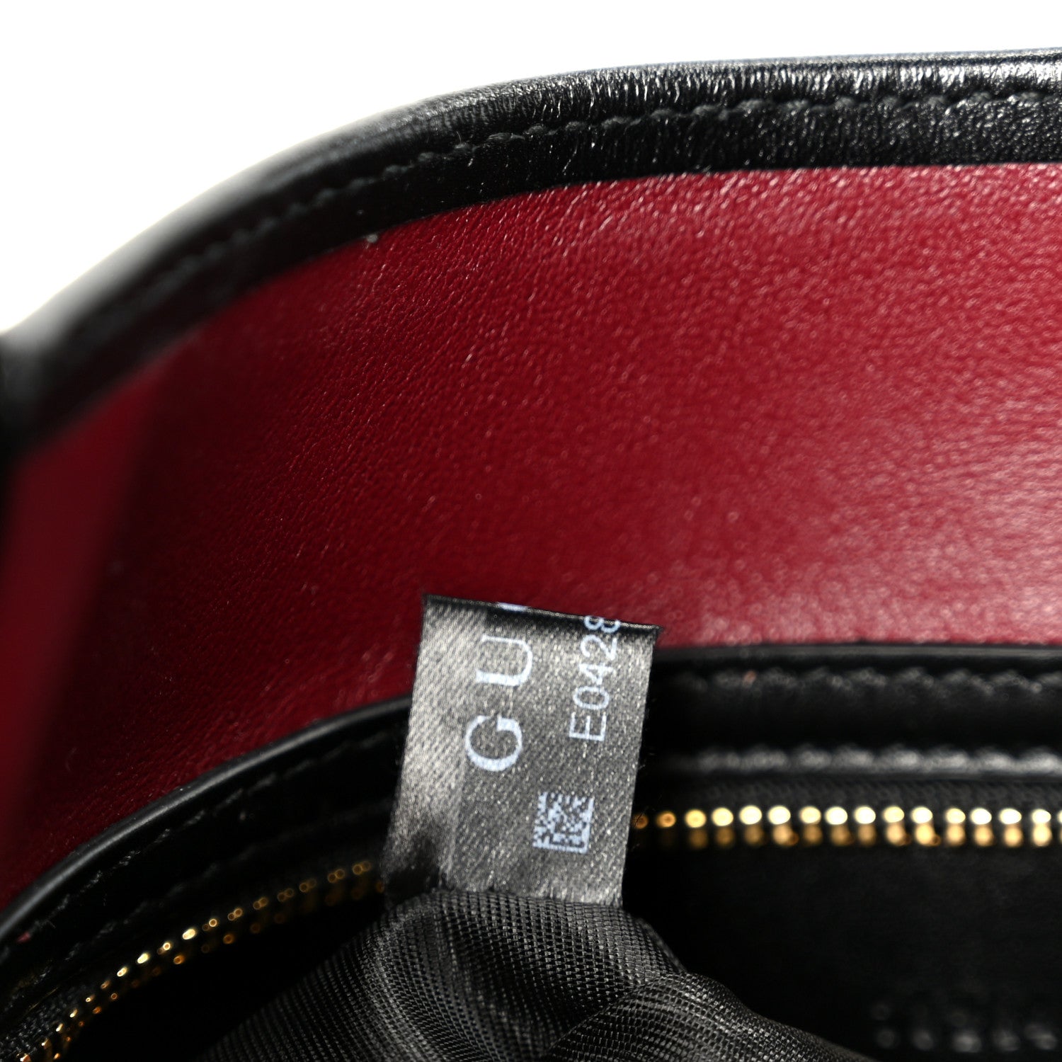 Gucci Boarded Dyana Lux Calfskin Medium Jackie 1961 Hobo Black 8 of 11