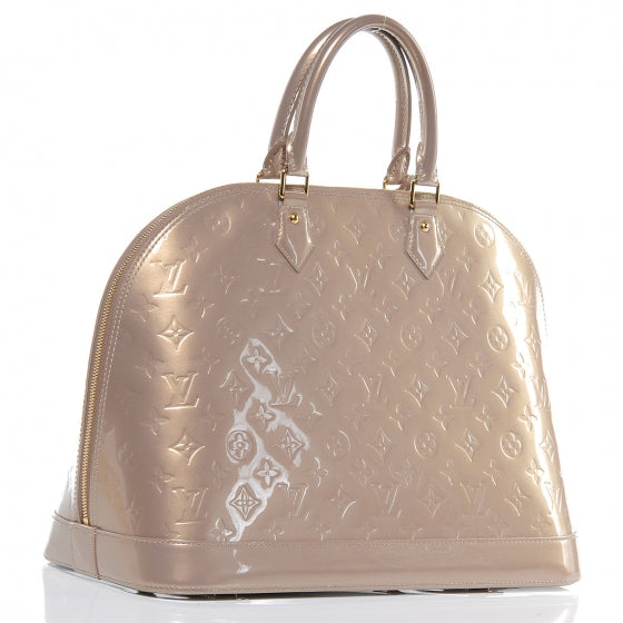 Louis Vuitton Vernis Alma GM Beige Poudre 3 of 7