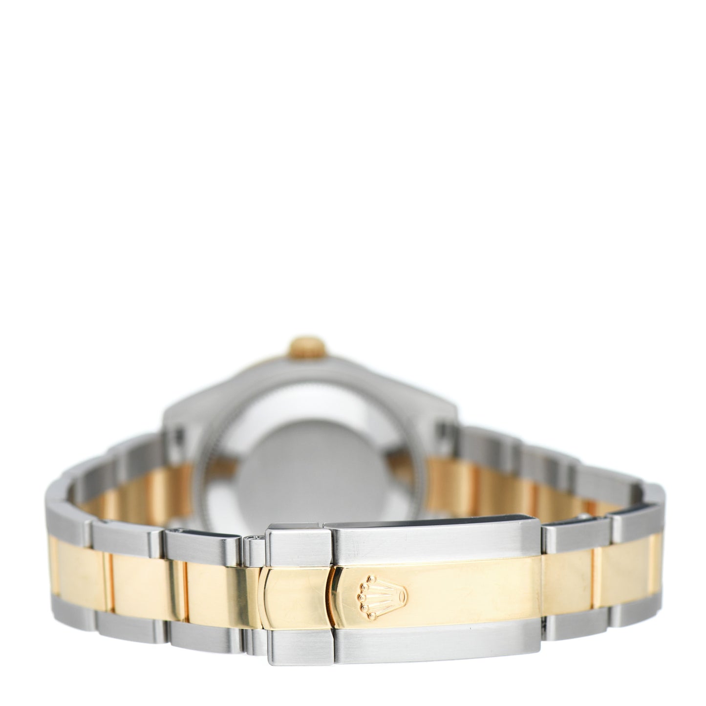 Stainless Steel 18K Yellow Gold Diamond Mother of Pearl 31mm Oyster Perpetual Datejust Watch 178383