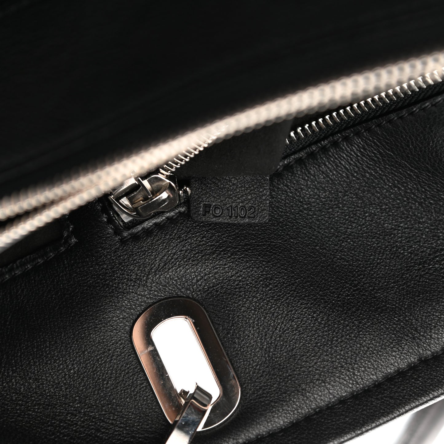 Monogram Lambskin Antheia Lilia PM Black