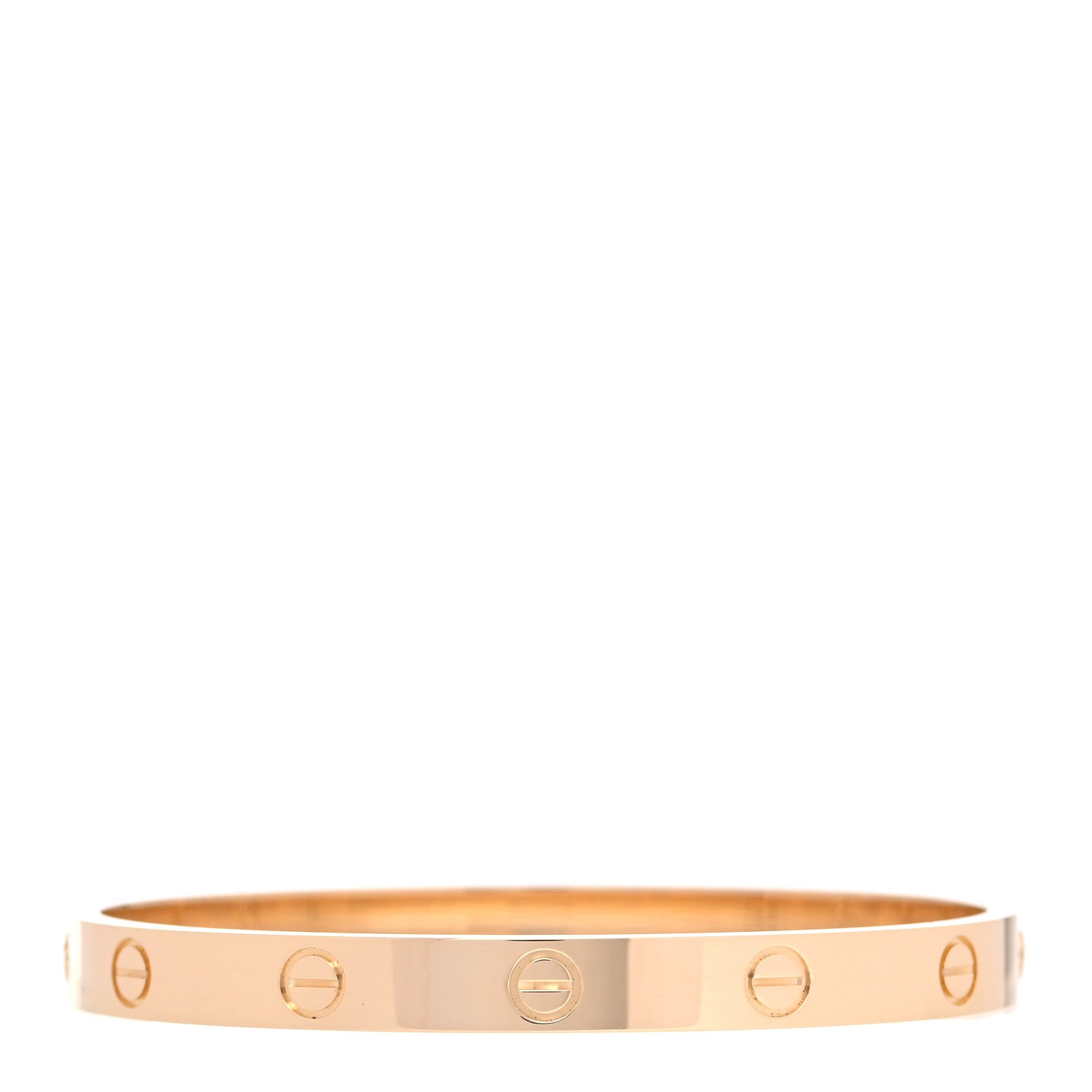 Cartier 18K Yellow Gold LOVE Bracelet 17 1 of 8