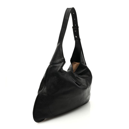 Gucci Goatskin Monochrome Large Aphrodite Shoulder Bag Black 3 of 9