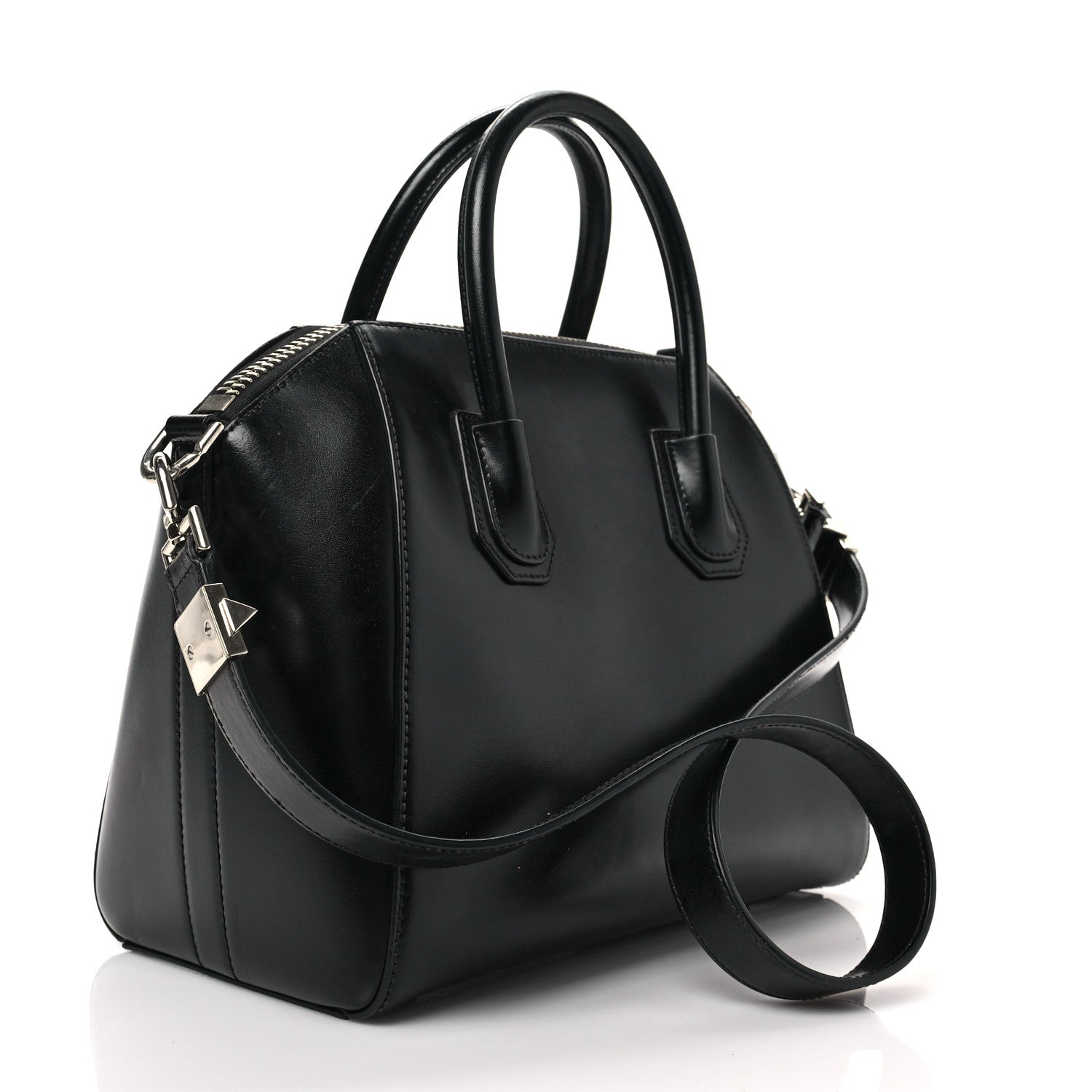 Givenchy Shiny Lord Calfskin Small Antigona Black 3 of 8
