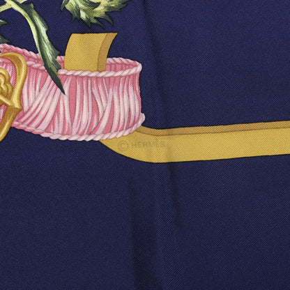 Hermes Silk Regina Scarf 90 3 of 3