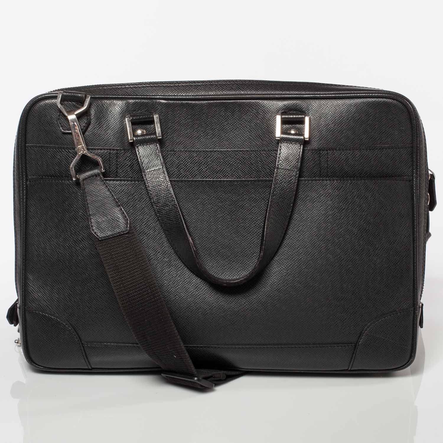 Louis Vuitton Taiga Alexander Briefcase Slate 1 of 9