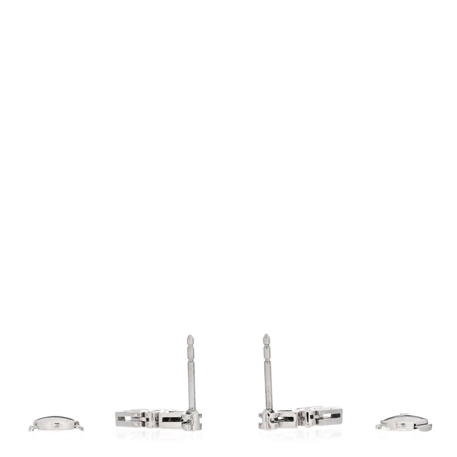 Tiffany Platinum Diamond Legacy Earrings 3 of 4
