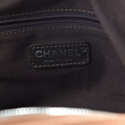 Chanel Calfskin Stitched Bowler Light Brown 6 of 14