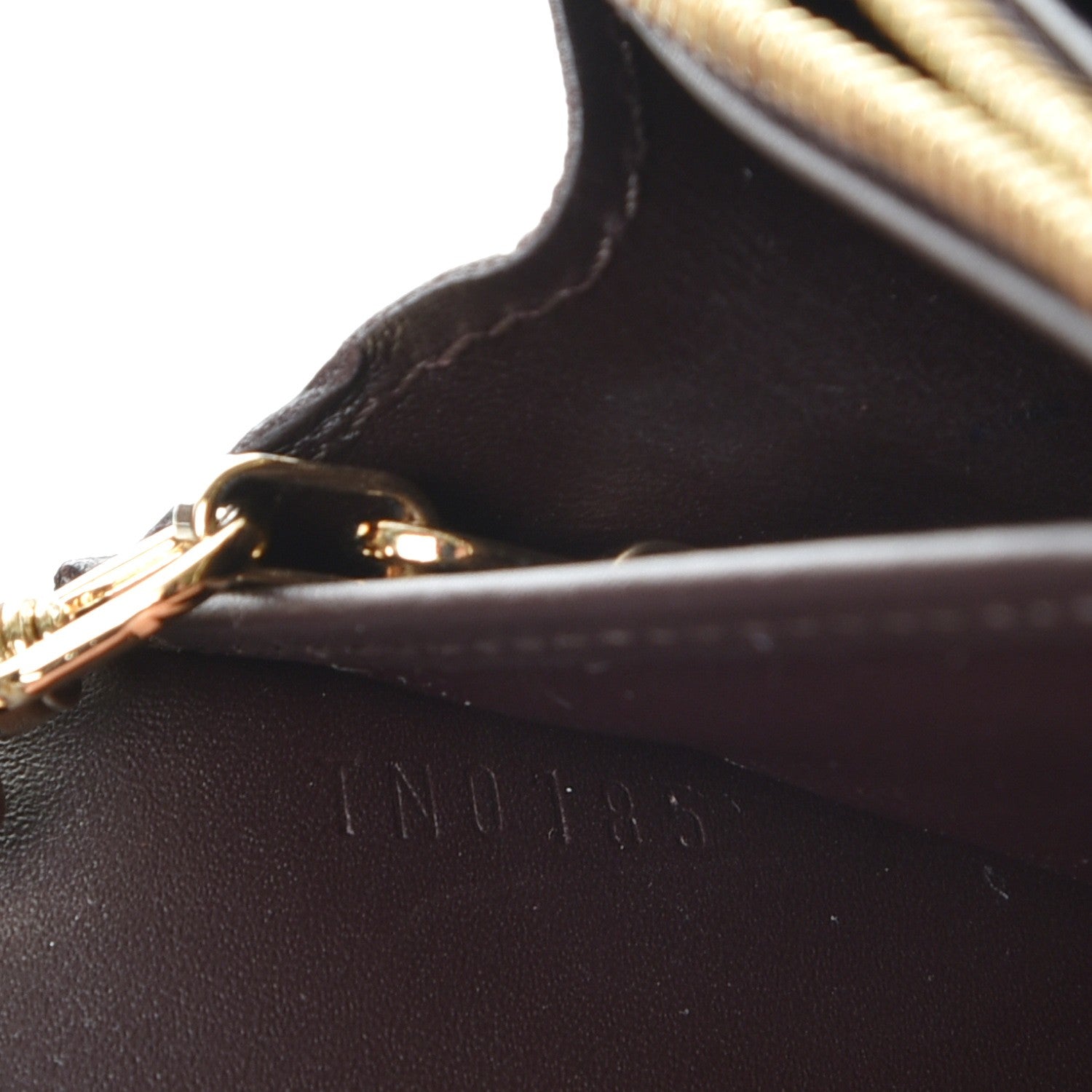 Louis Vuitton Vernis Chain Wallet Amarante 7 of 9