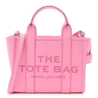 Marc Jacobs Grained Calfskin Small The Tote Bag Candy Pink 1 of 10