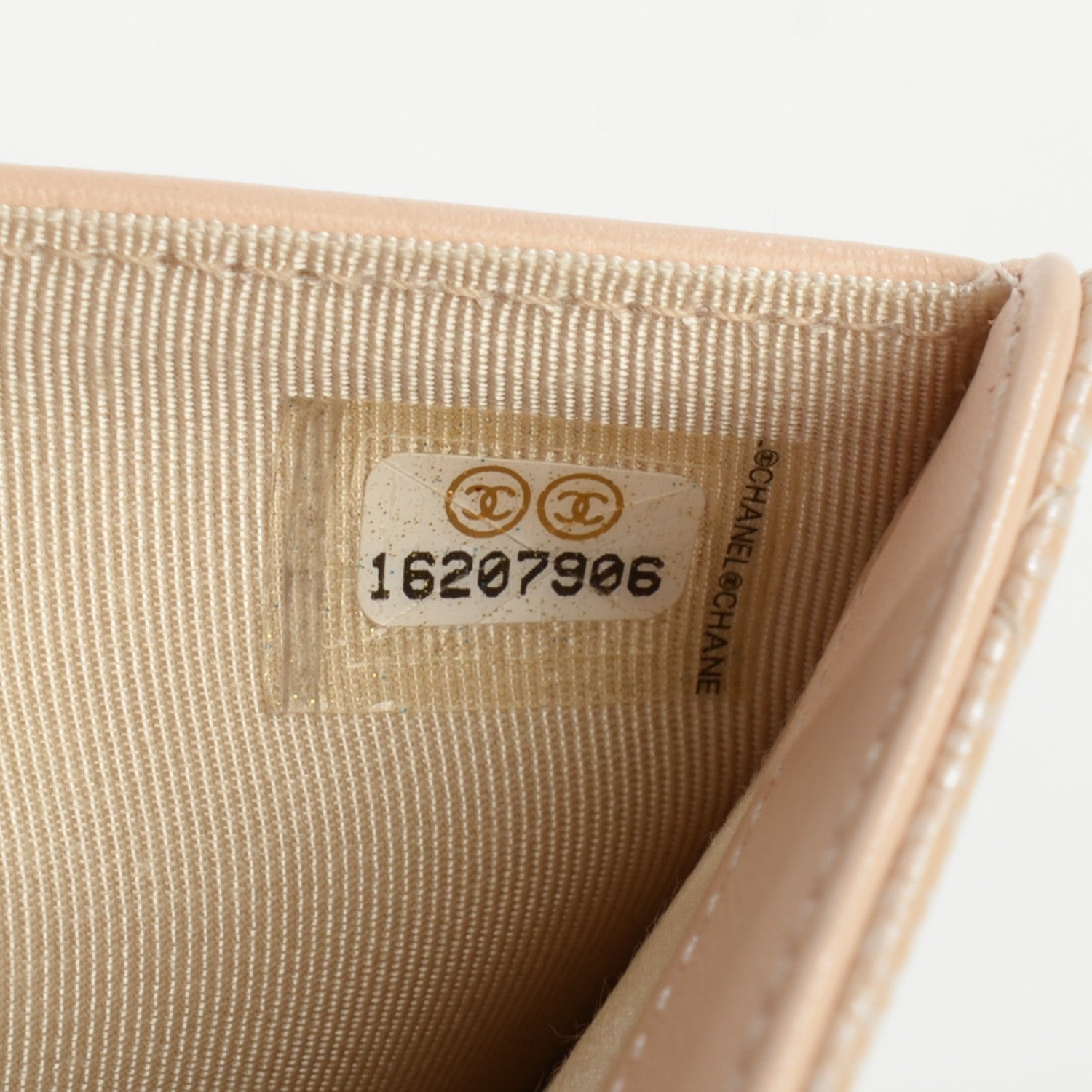 Chanel Caviar Quilted L-Zip Pocket Wallet Beige Clair 8 of 8
