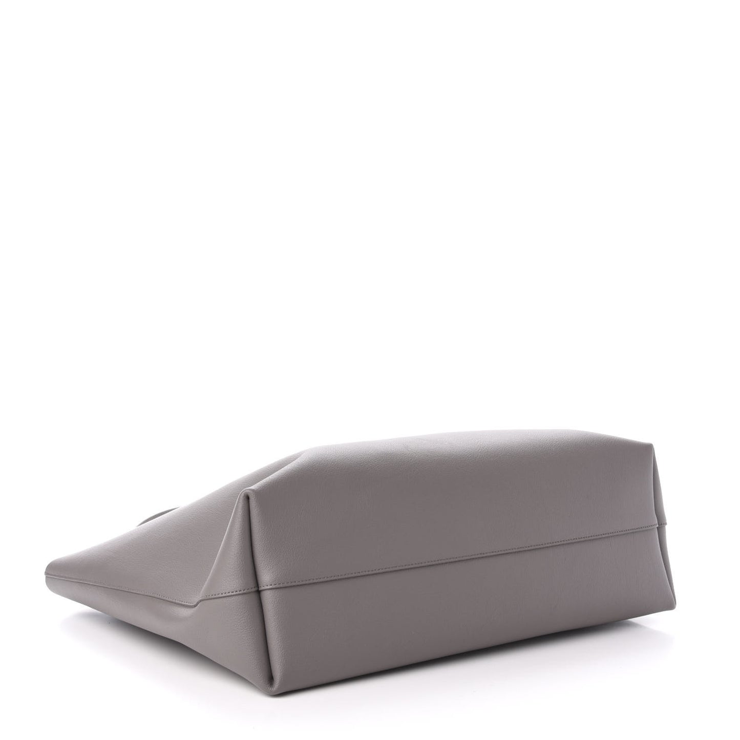 Calfskin Large Shopping Tote Earth