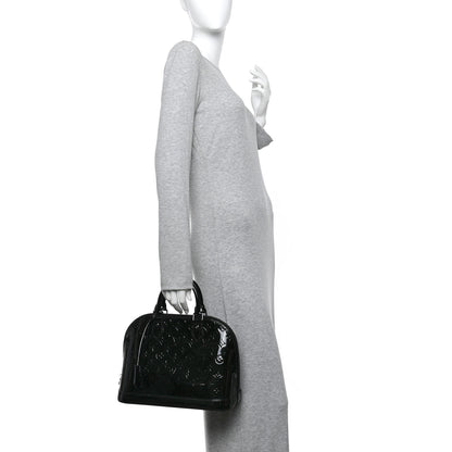 Louis Vuitton Vernis Alma PM Noir Magnetique 2 of 10